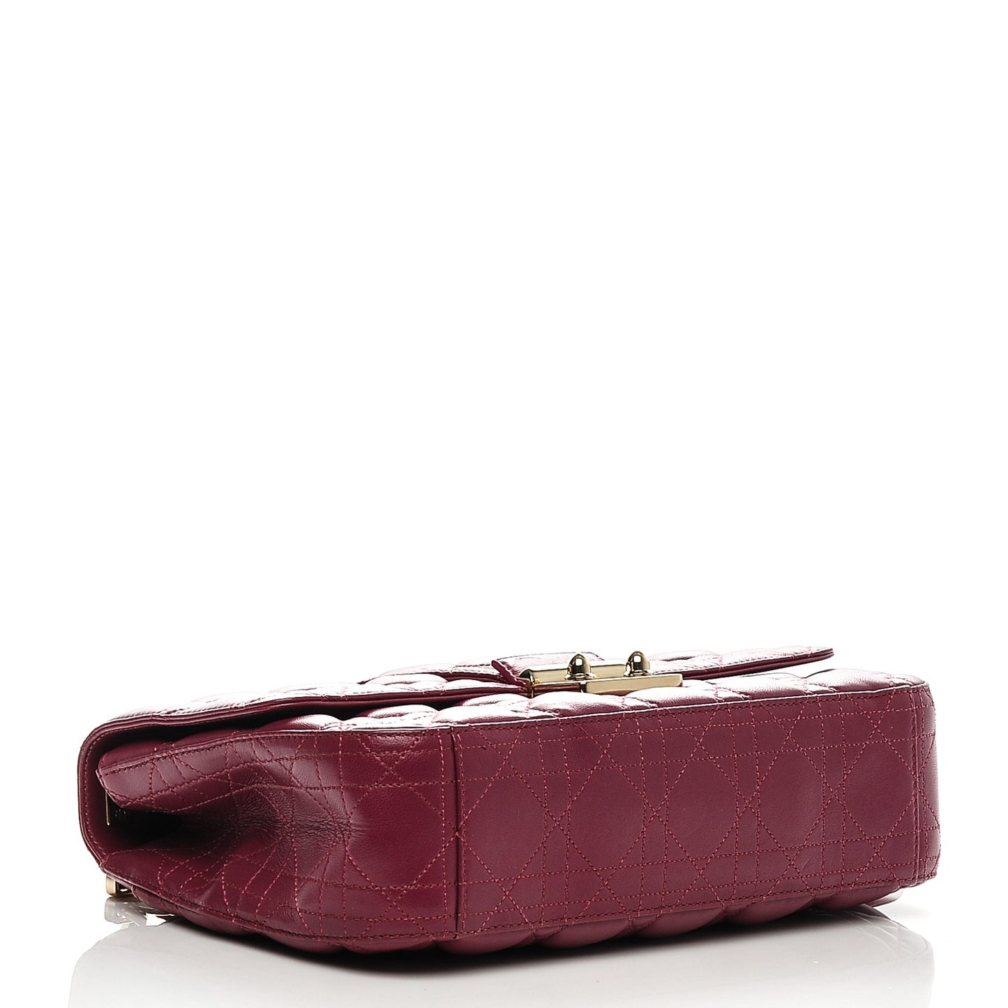 Lambskin Cannage Medium Miss Dior Flap Hortensia
