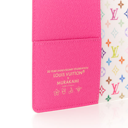 Louis Vuitton LV X TM Monogram Multicolor Emily Notebook Cover MM White 6 of 8