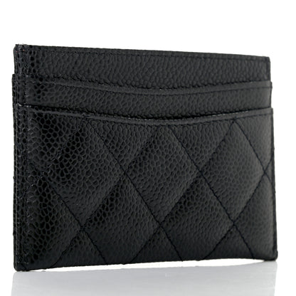 Chanel Caviar Quilted Card Holder Black 3 of 7