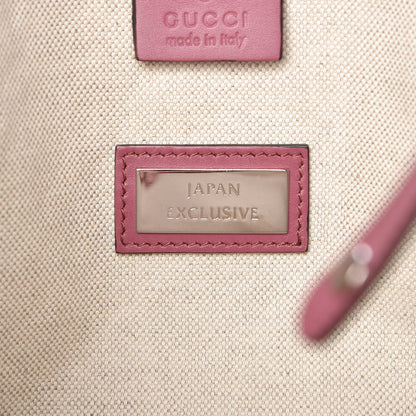 Gucci Monogram Medium Twins Tote Pink 6 of 12