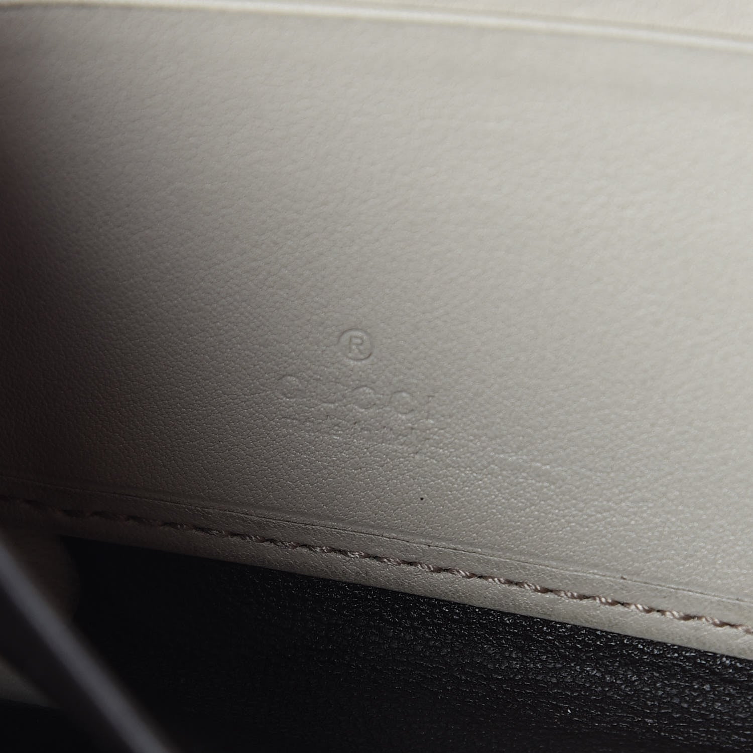 Gucci Guccissima Large Twins Zip Around Wallet White 6 of 17