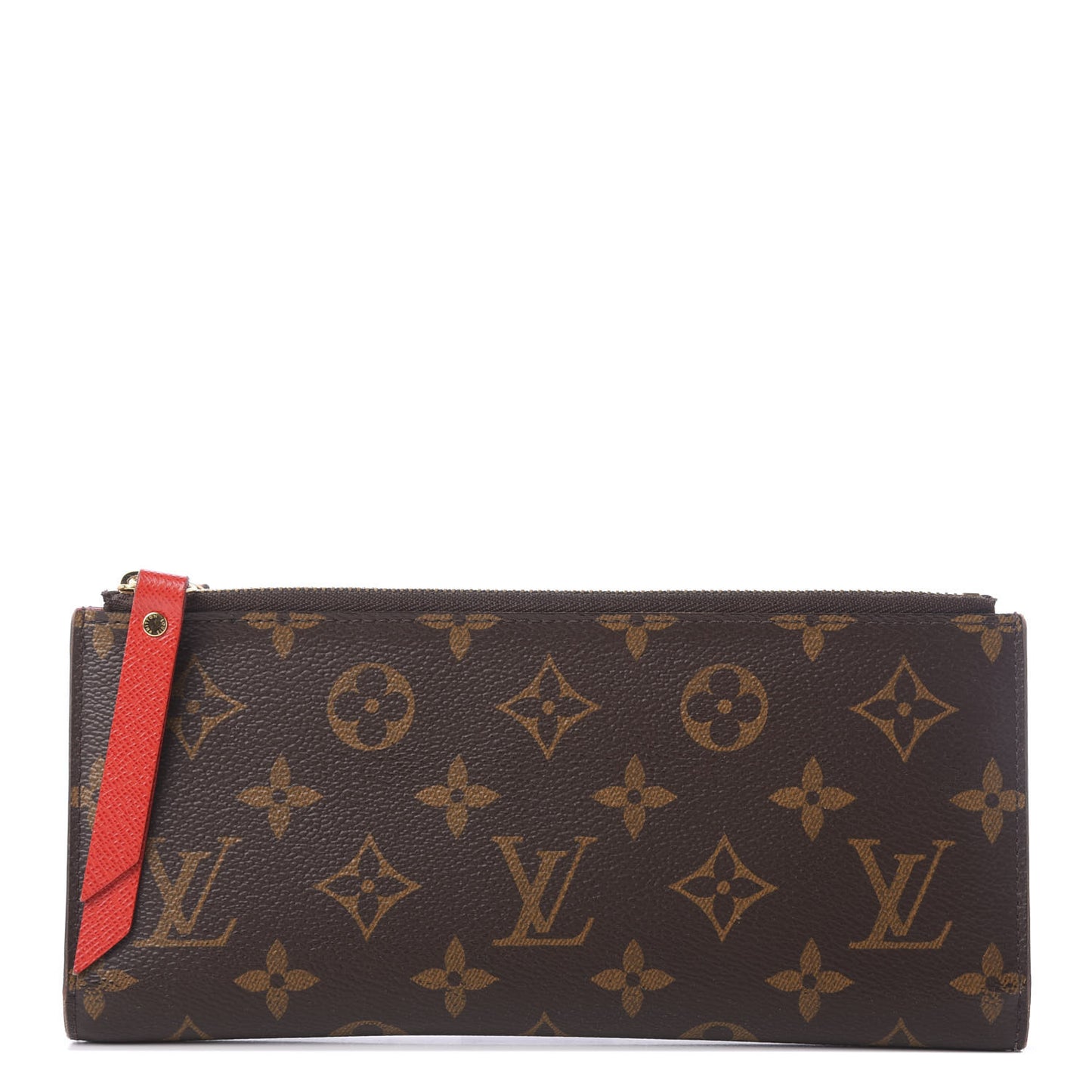 Monogram Adele Wallet Coquelicot