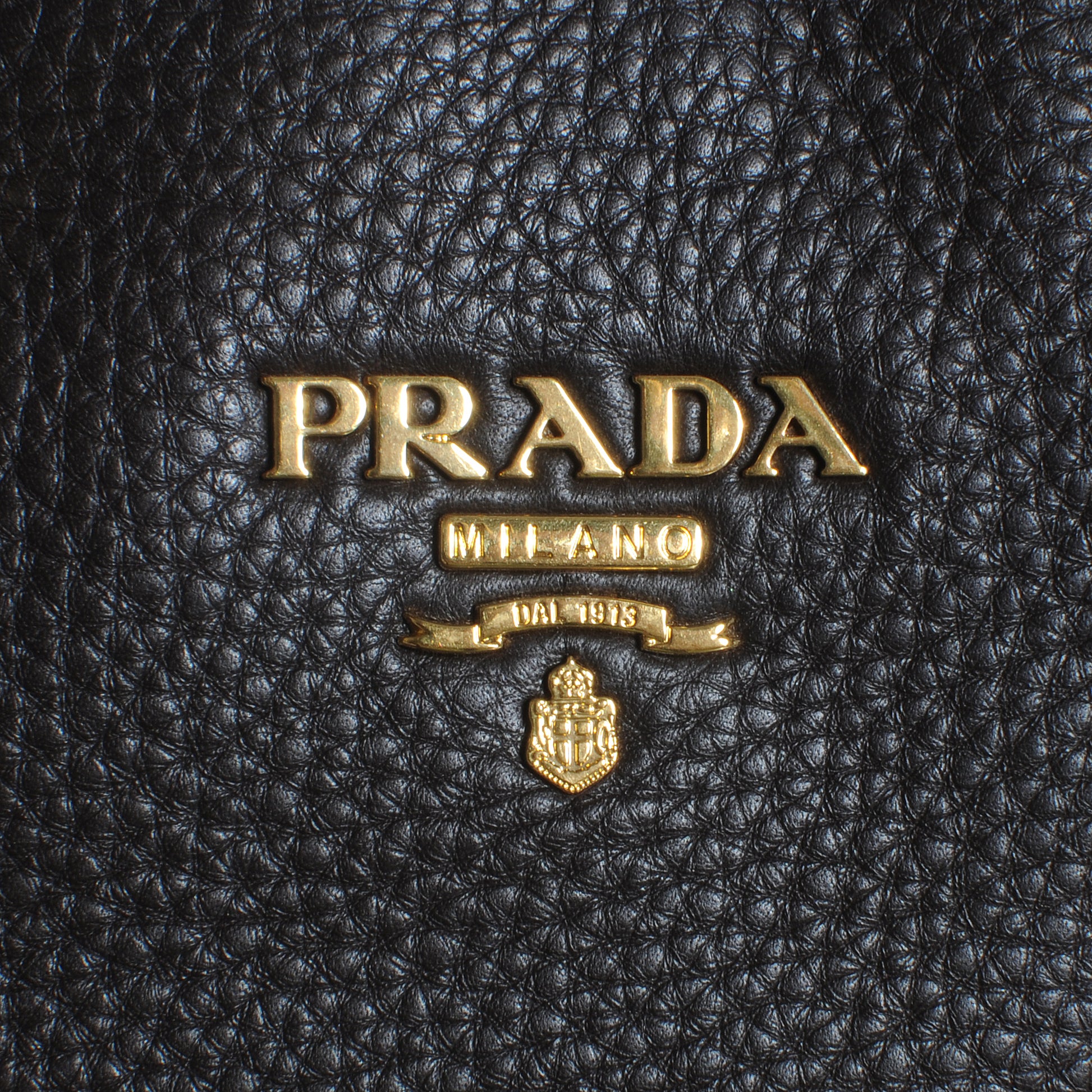 Prada Vitello Daino Tote Teak 5 of 11