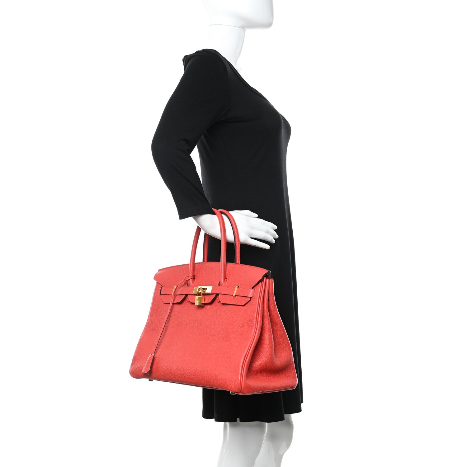 Hermes Togo Birkin 35 Rouge Pivoine 2 of 12
