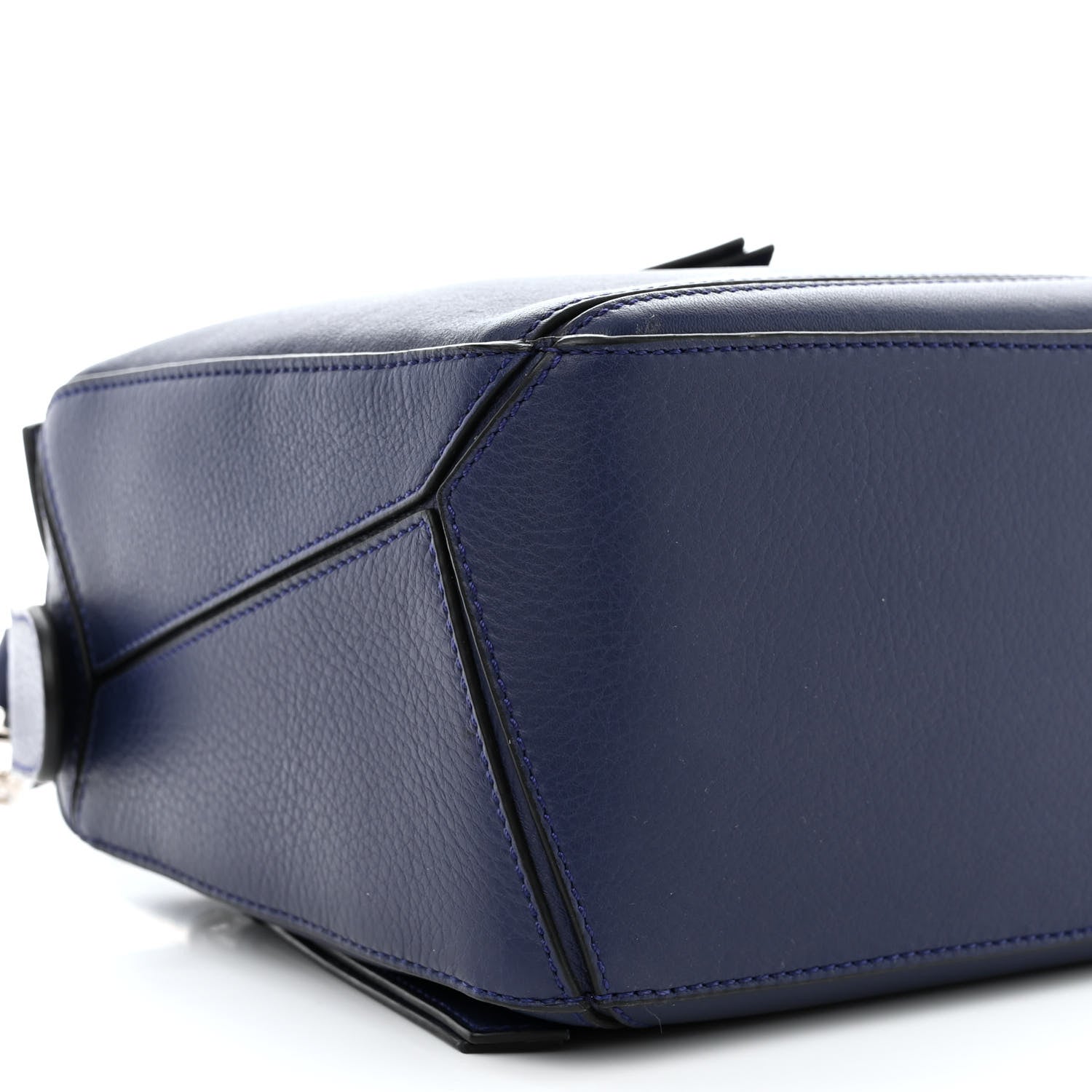 Loewe Calfskin Small Puzzle Bag Marine 9 of 10