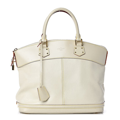Louis Vuitton Suhali Lockit MM White 1 of 23