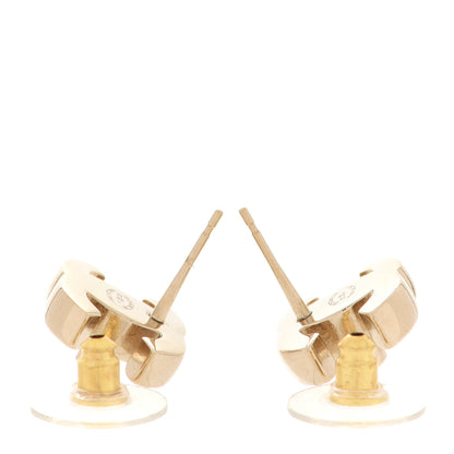 Chanel Metal CC Turnlock Earrings Gold 3 of 5
