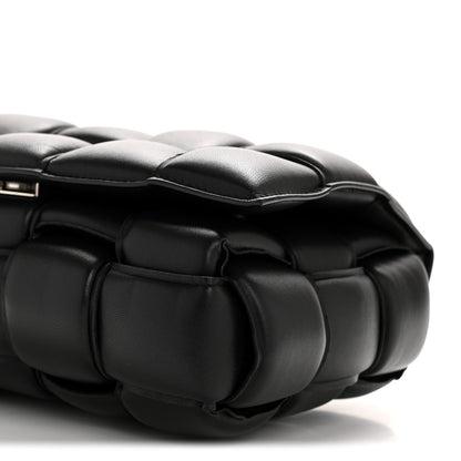 Bottega Veneta Nappa Maxi Intreccio Padded Cassette Crossbody Bag Black 19 of 29