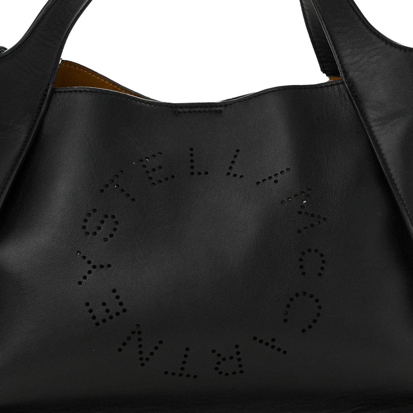 Eco Alter Nappa East West Perforated Tote Black