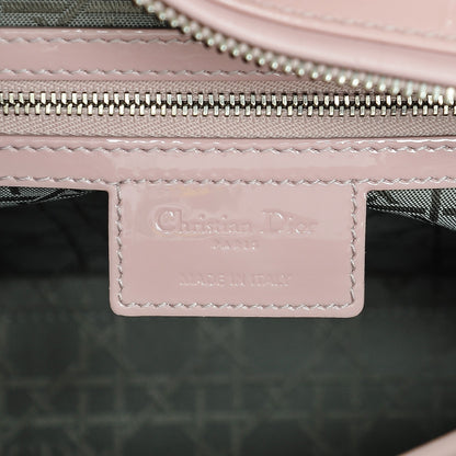 Christian Dior Patent Cannage Large Lady Dior Light Pink 6 of 6