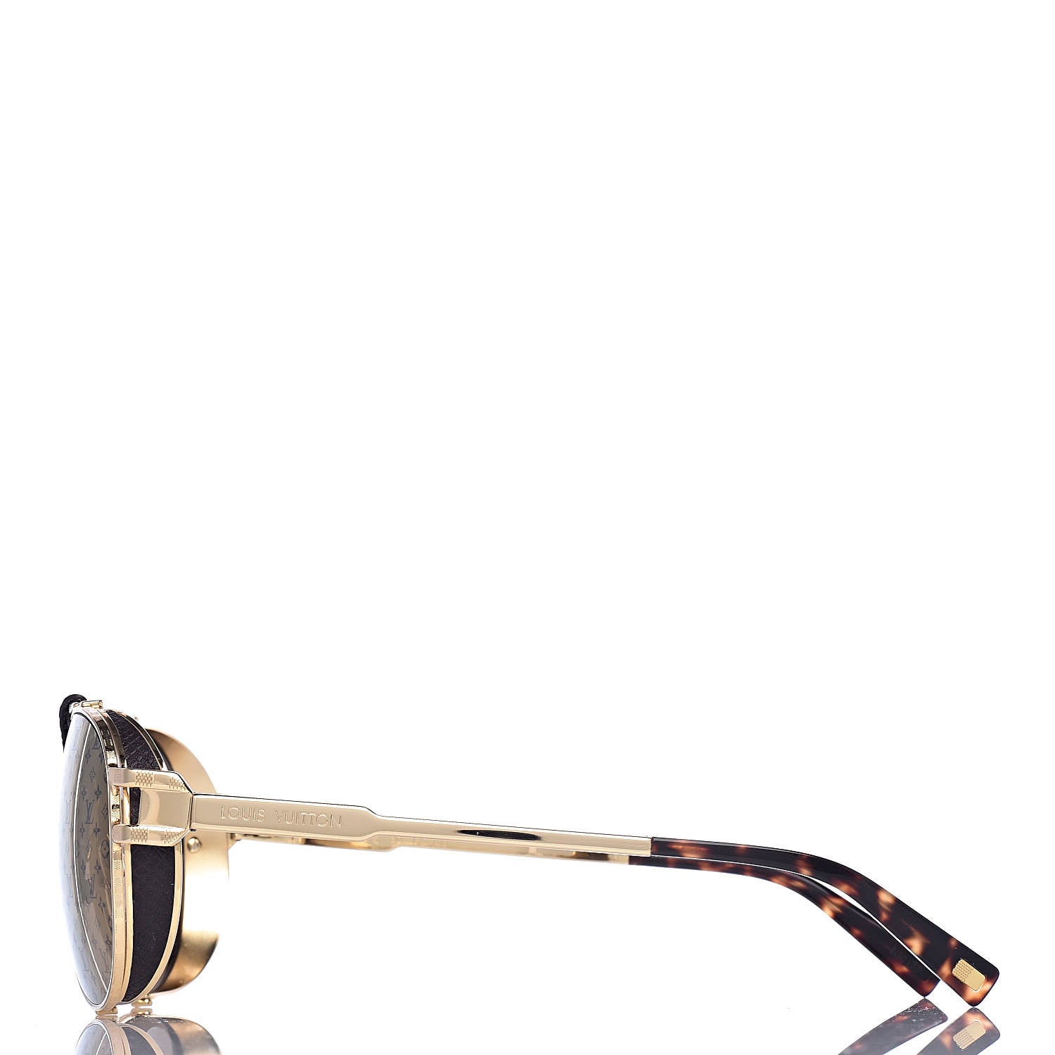 Louis Vuitton Sunglasses Z0981W Gold 3 of 8