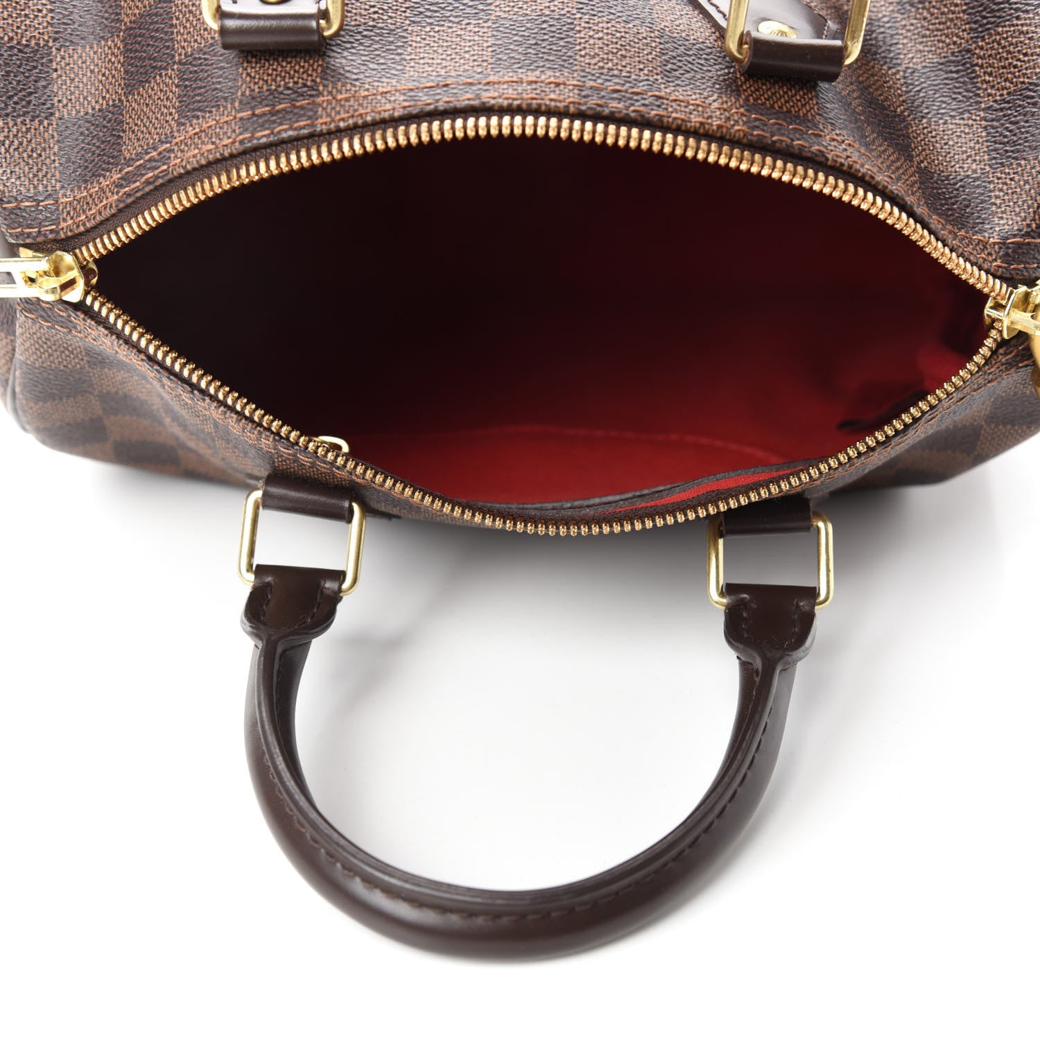 Louis Vuitton Damier Ebene Speedy Bandouliere 25 5 of 11