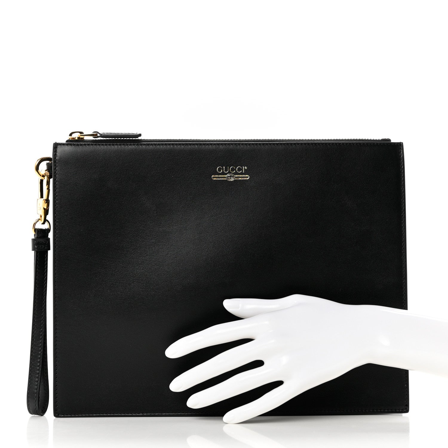 Gucci Calfskin Clutch Black 2 of 7