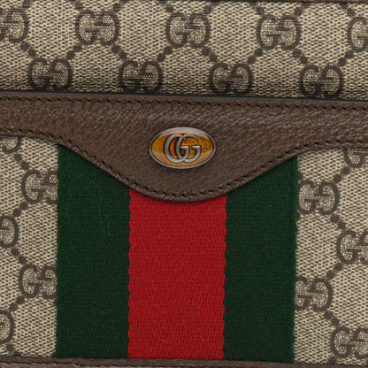 Gucci GG Supreme Monogram Web Ophidia Crossbody Bag Beige New Acero 8 of 8