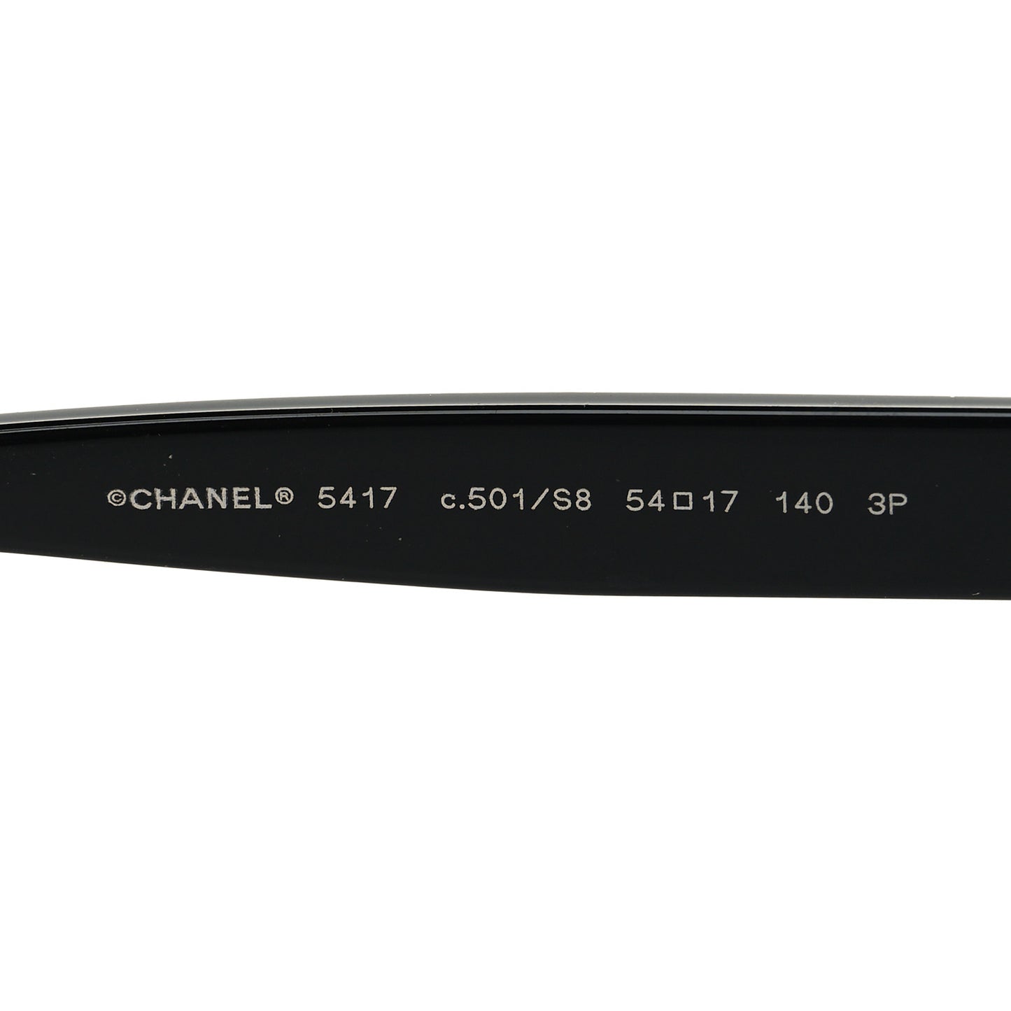 Acetate Square Sunglasses 5417 Black