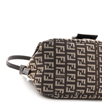 Fendi Zucchino Vitello Mini Mama Baguette Testa di Moro Beige 8 of 9