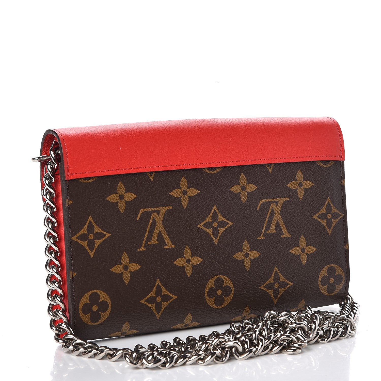 Louis Vuitton Monogram Tribal Mask Chain Wallet Rouge 3 of 8