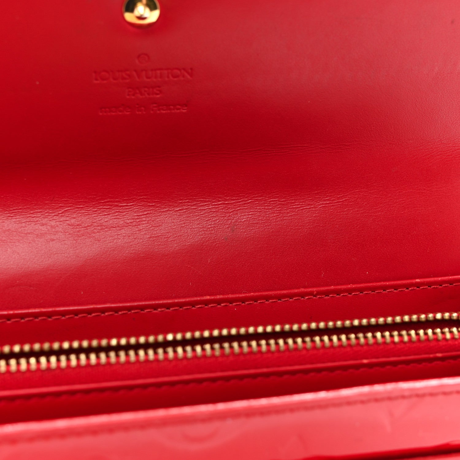 Louis Vuitton Vernis Sarah Wallet Pomme D'Amour 9 of 14