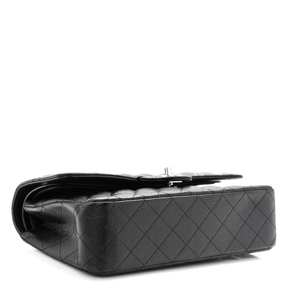 Chanel Caviar Quilted Medium Double Flap Black 4 of 10