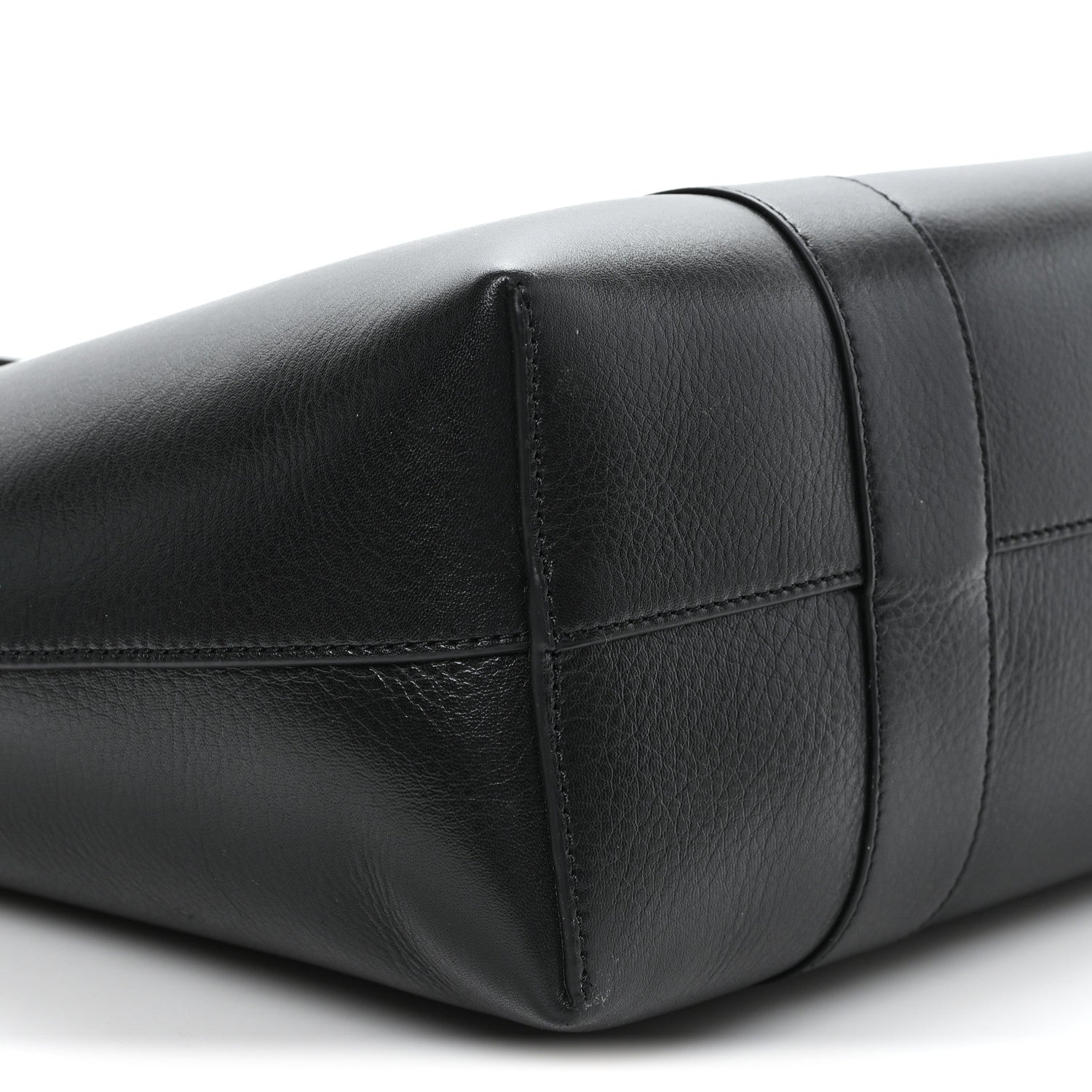 Mulberry High Shine Grain Bayswater Tote Black 8 of 11