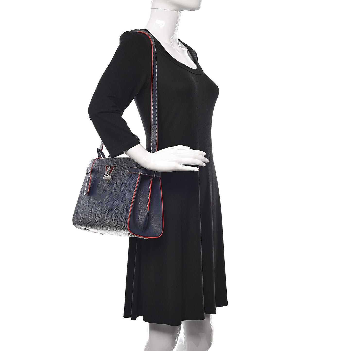Epi Twist Tote Indigo