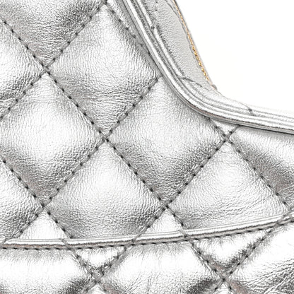 Chanel Metallic Lambskin Walk Of Fame Bag Silver 11 of 12