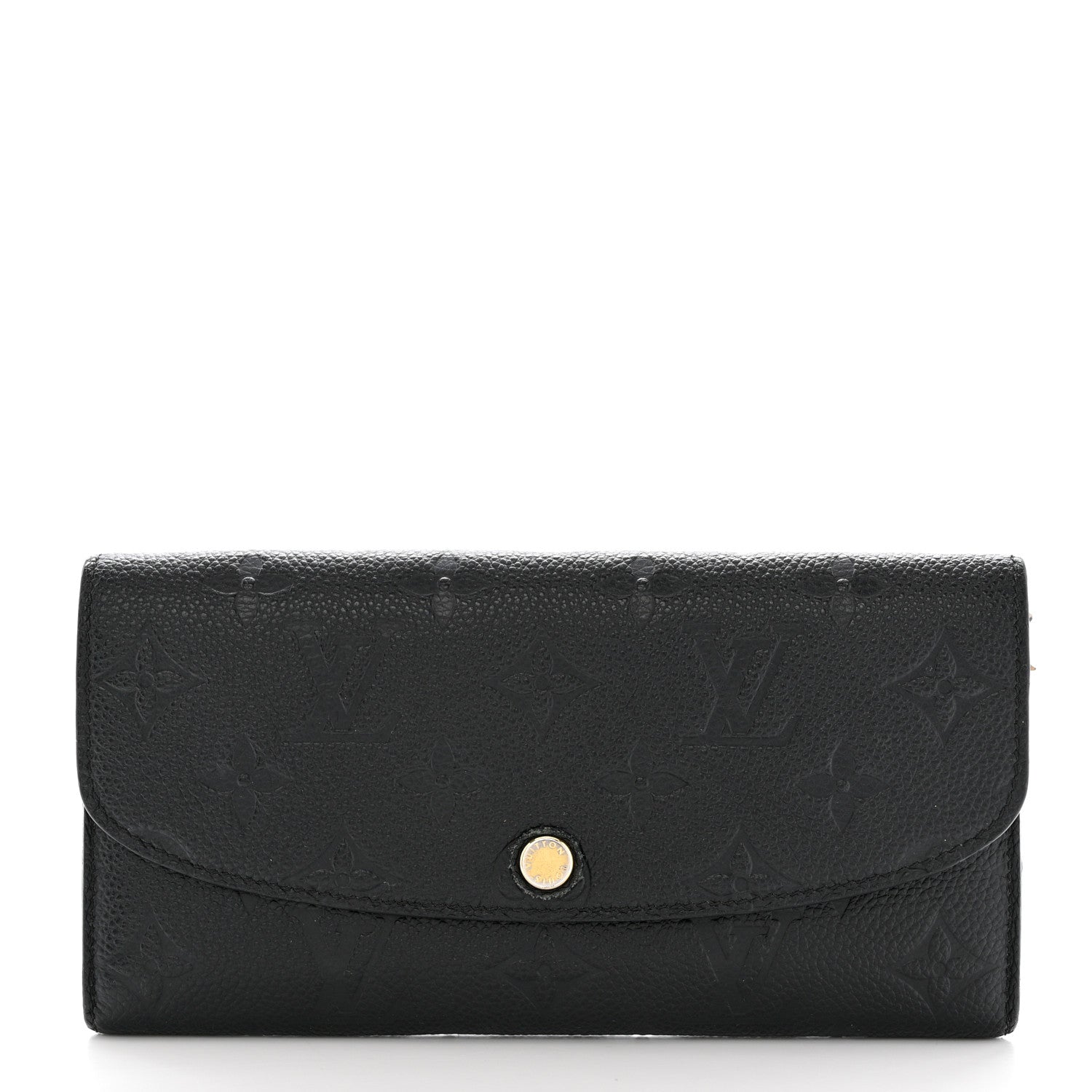 Louis Vuitton Empreinte Emilie Wallet Black Dune 1 of 12
