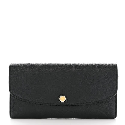 Louis Vuitton Empreinte Emilie Wallet Black Dune 1 of 12