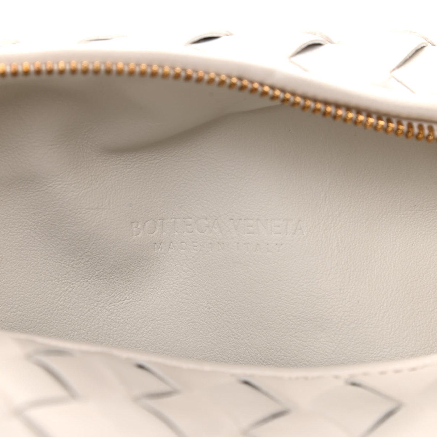 Nappa Intrecciato Teen Jodie Hobo White