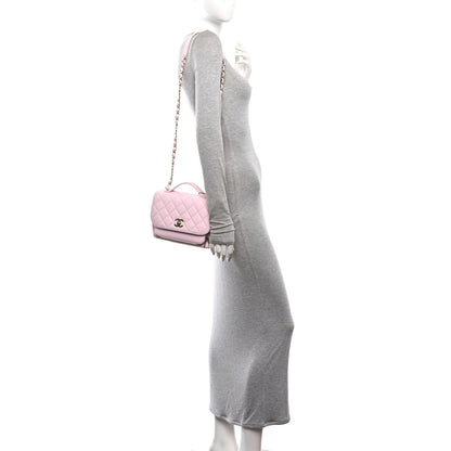 Chanel Caviar Quilted Medium Business Affinity Flap Light Pink 2 of 10