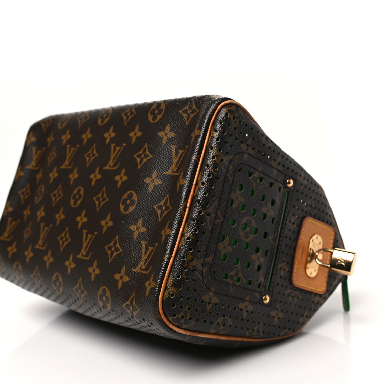 Louis Vuitton Monogram Perforated Speedy 30 Green 8 of 8