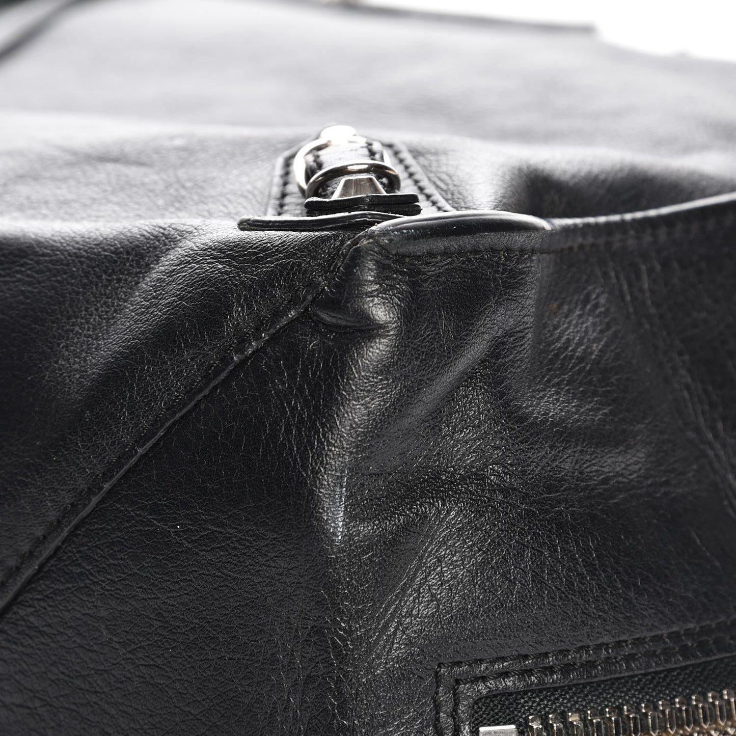 Supple Calfskin Papier A4 Tote Black