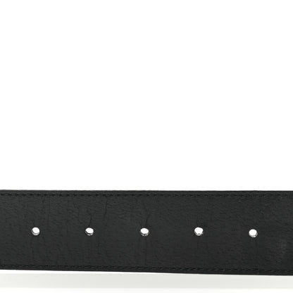 Gucci Textured Dollar Calfskin Double G 40mm Belt 85 34 Black 5 of 6