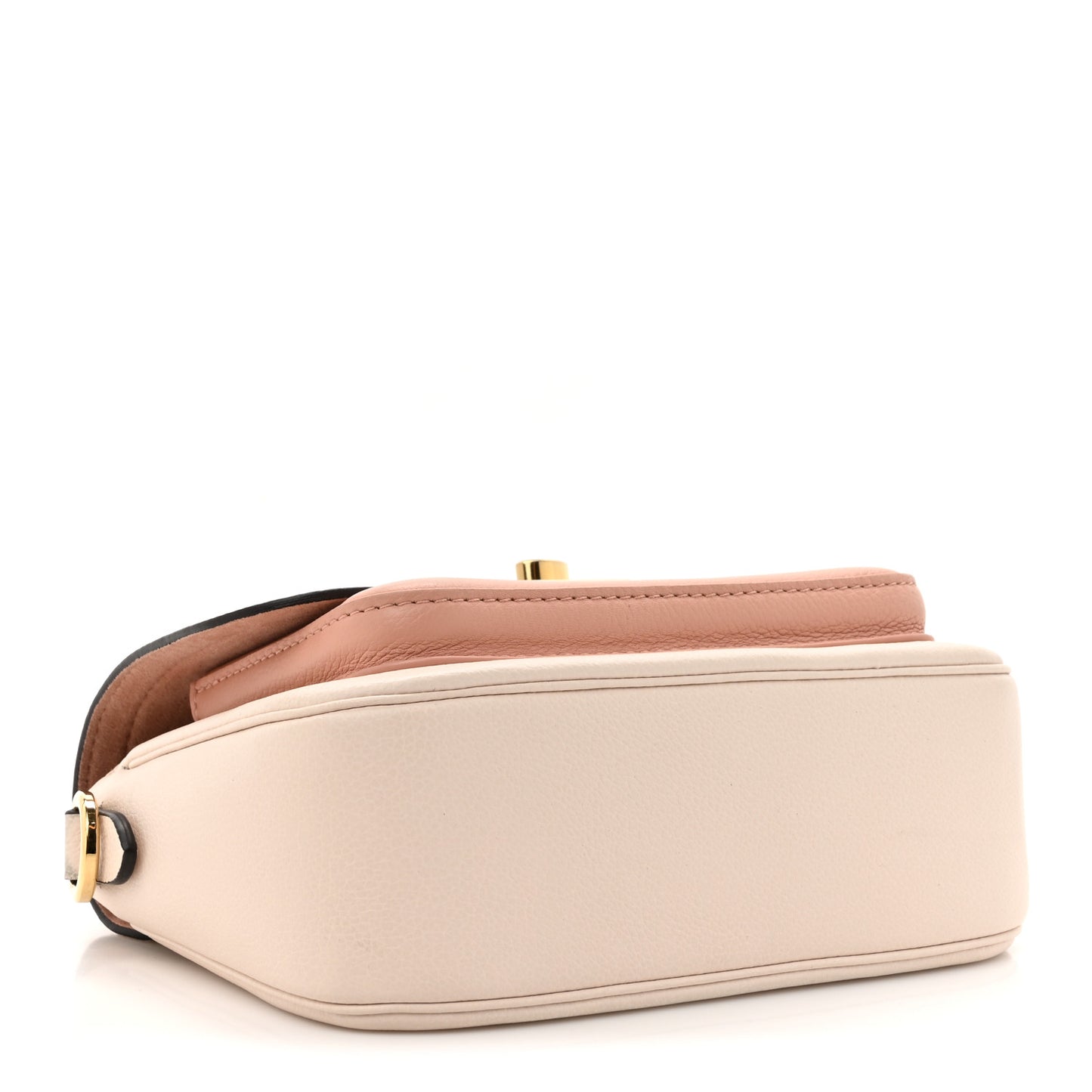 Grained Calfskin Lockme Tender Quartz Rose Trianon