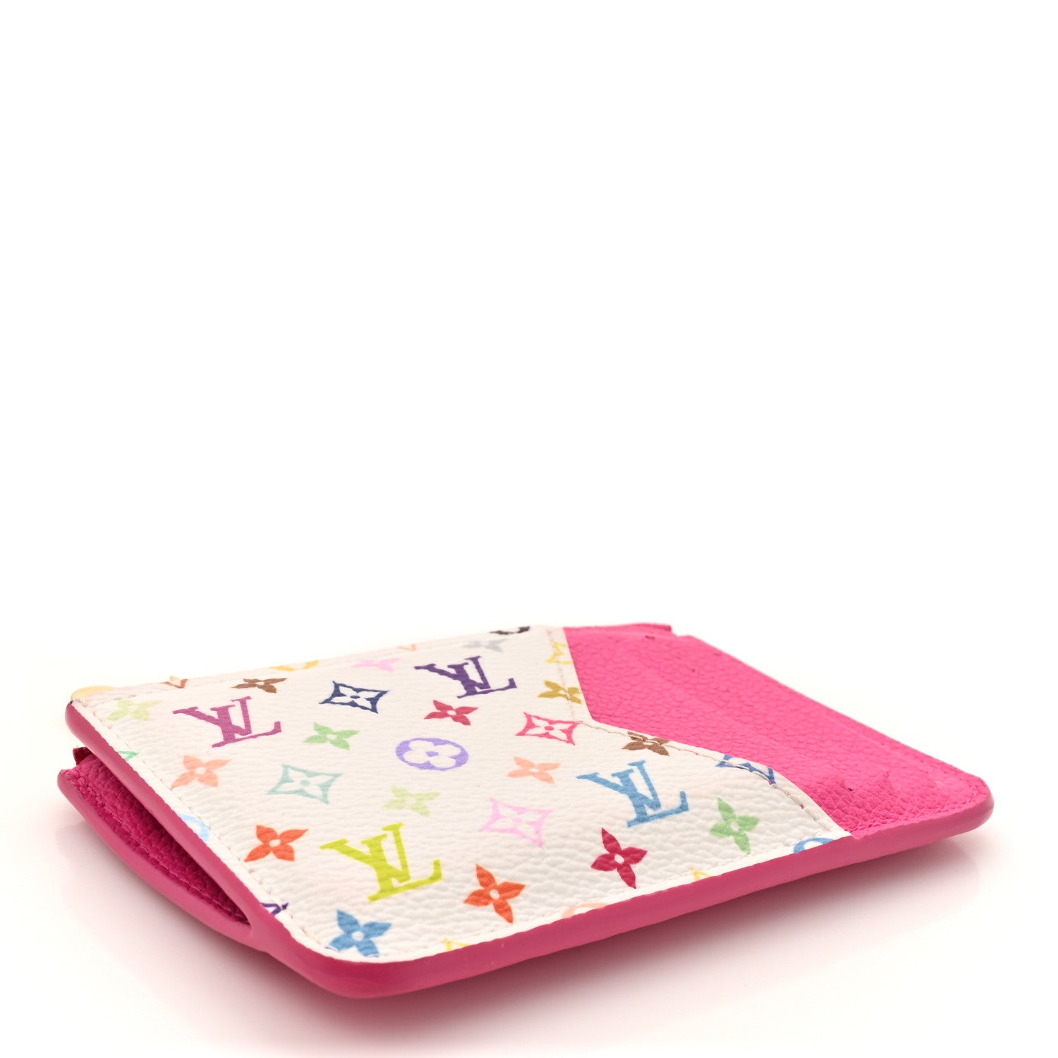 Louis Vuitton LV X TM Monogram Romy Card Holder Kawaii Pink 4 of 8
