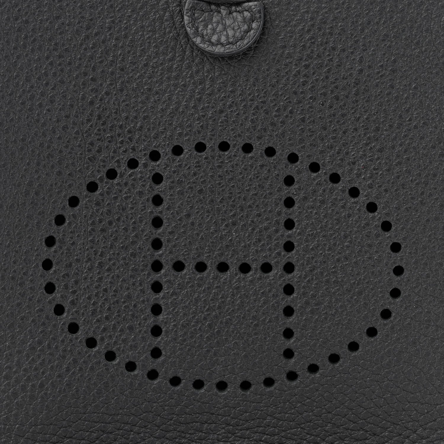 Hermes Taurillon Clemence Evelyne TPM Black 8 of 11