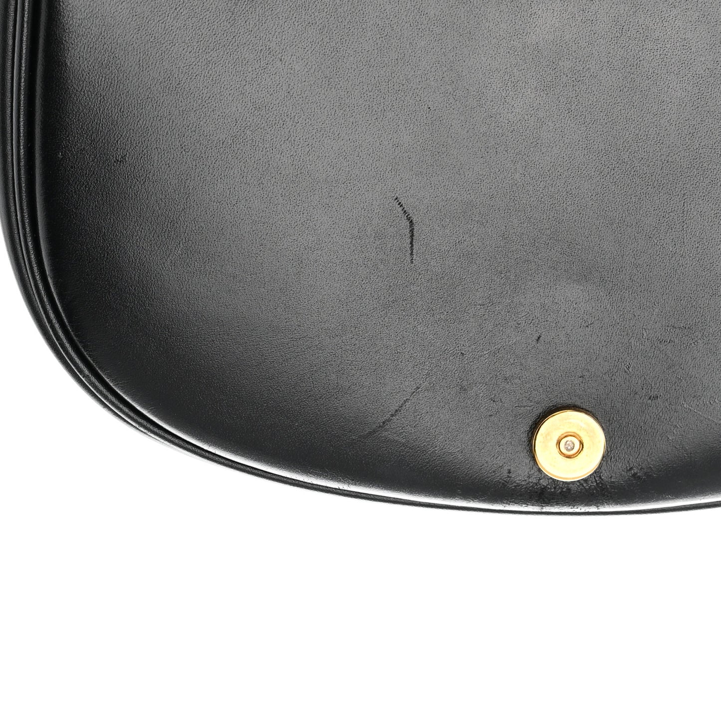Box Calfskin Medium Bobby Flap Black