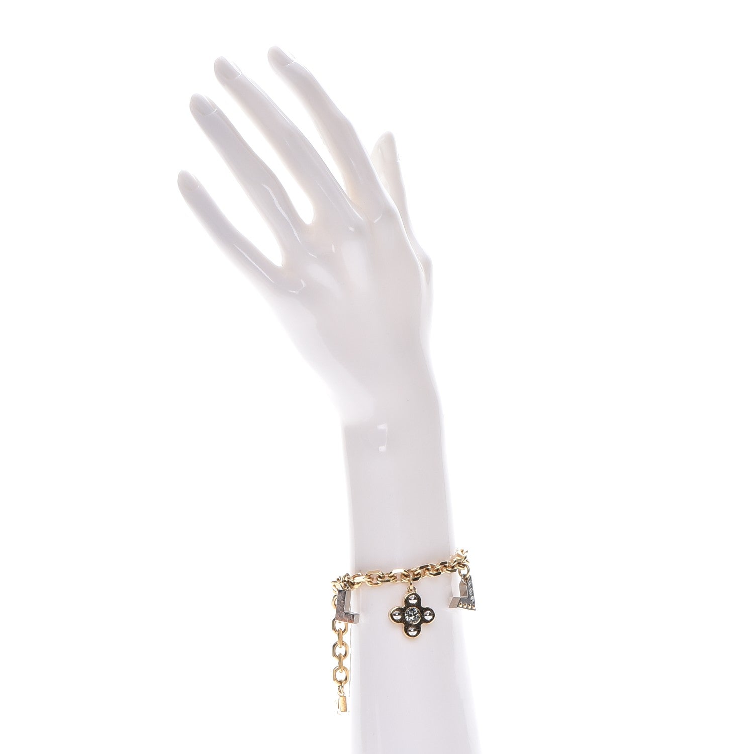 Louis Vuitton Love Letters Timeless Bracelet Gold 2 of 10