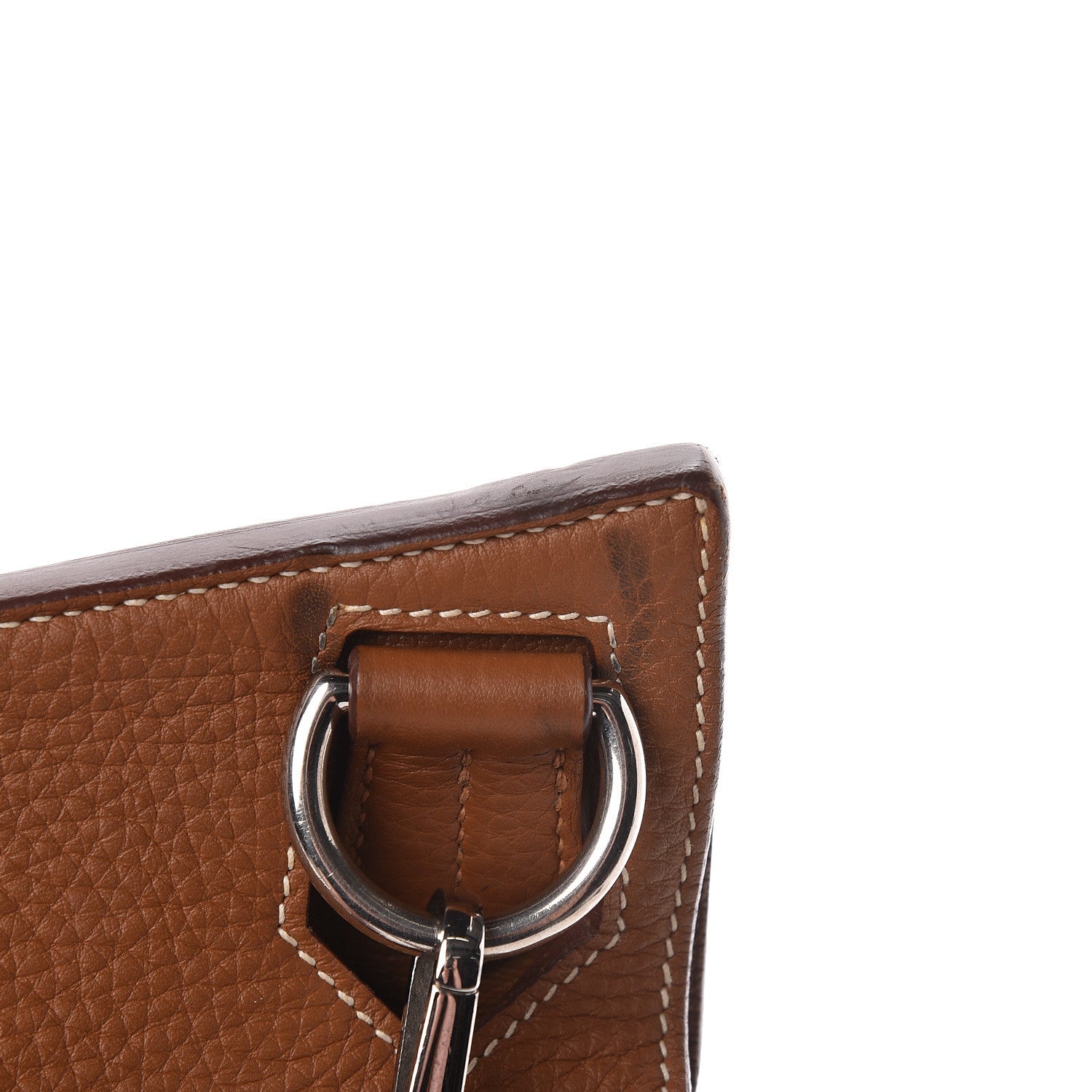 Hermes Taurillon Clemence Jypsiere 37 Gold 10 of 16