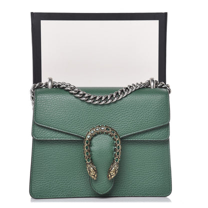 Gucci Calfskin Mini Dionysus Shoulder Bag Emerald 9 of 9