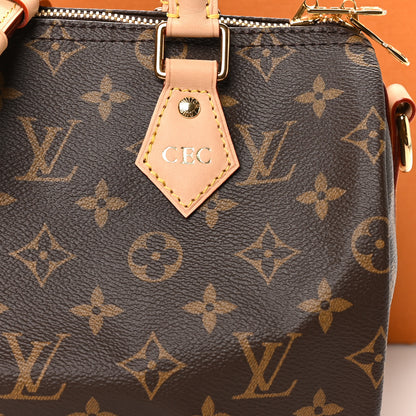 Louis Vuitton Monogram Speedy Bandouliere 25 10 of 11
