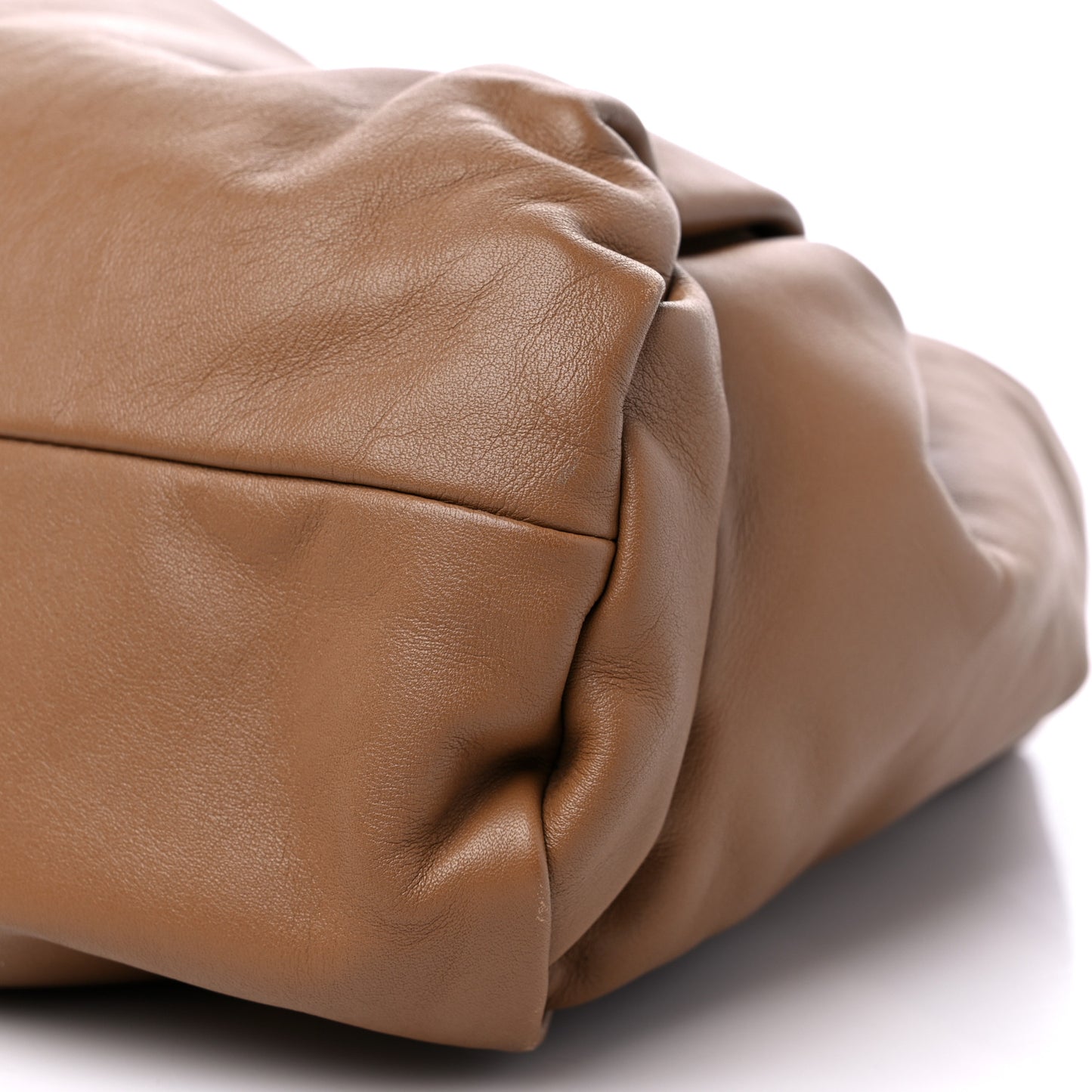 Smooth Butter Calfskin Medium The Shoulder Pouch Cammello