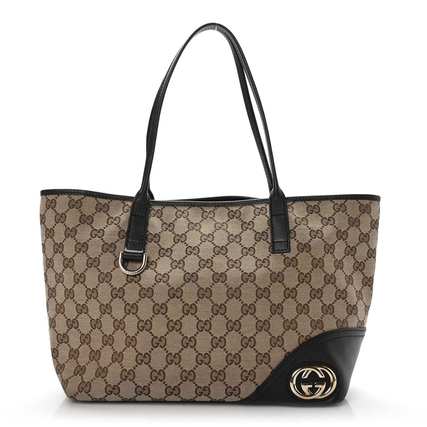 Monogram Medium New Britt Tote Brown