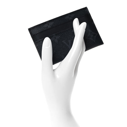 Louis Vuitton Monogram Eclipse Porte-Cartes Double Card Holder 2 of 6