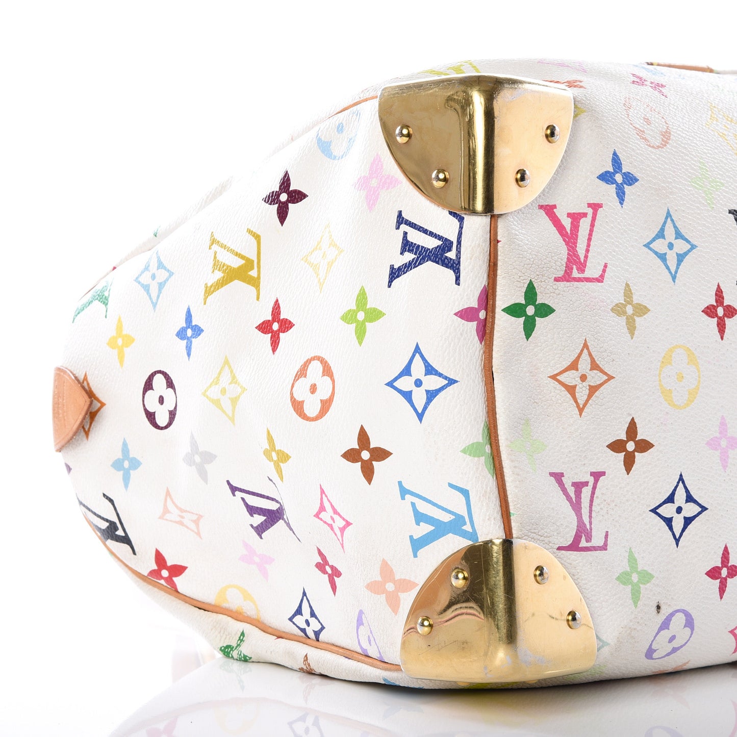Monogram Multicolor Speedy 30 White