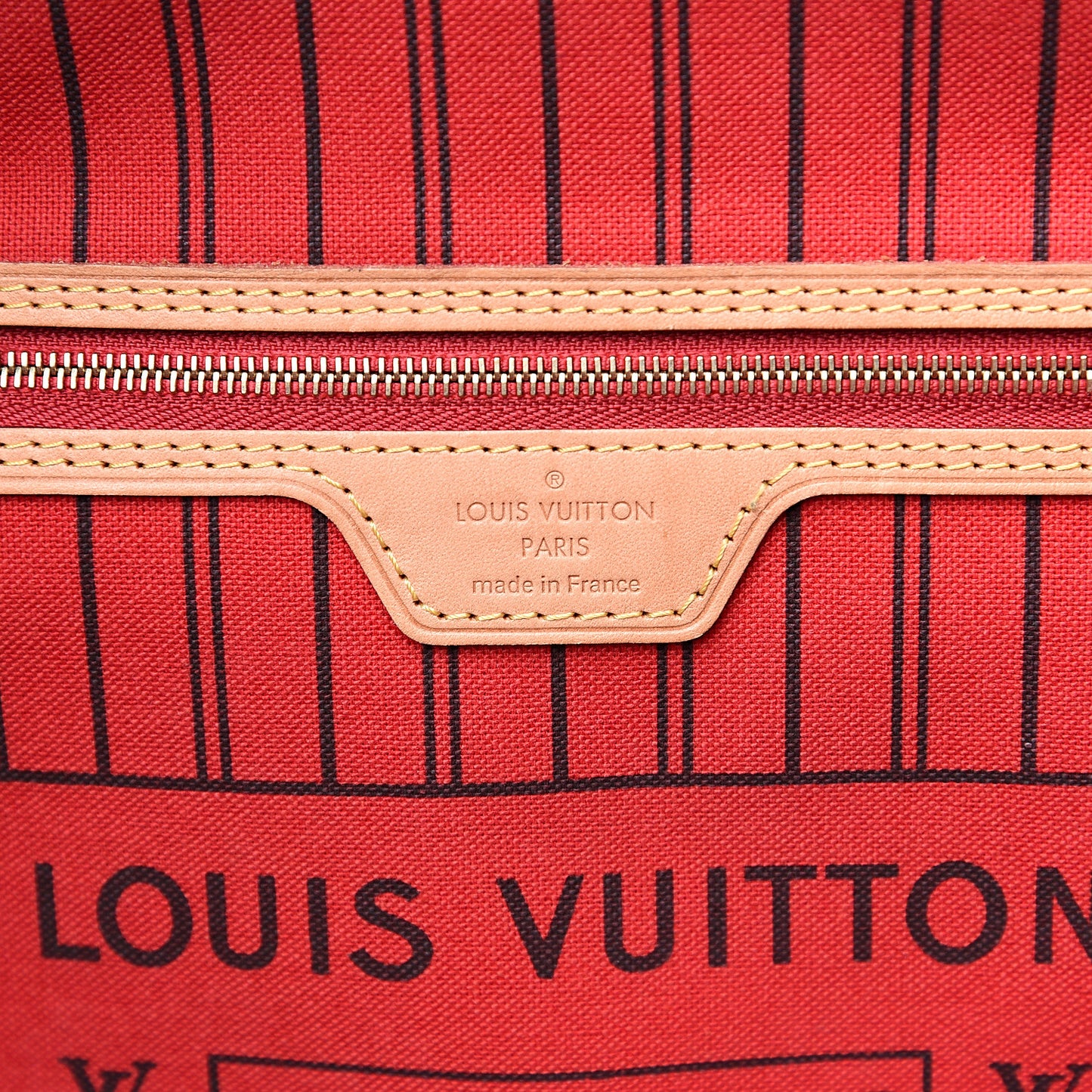 Monogram Neo Neverfull MM Cherry
