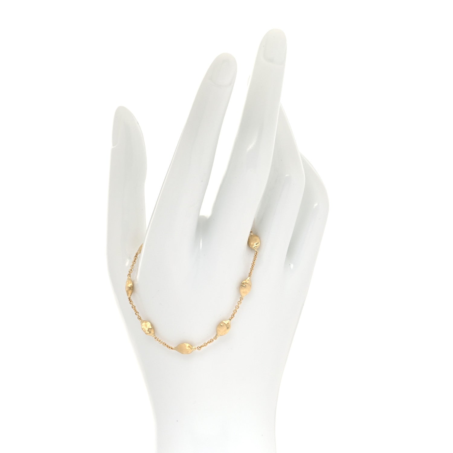 Marco Bicego 18K Yellow Gold Small Siviglia Bead Bracelet 2 of 5