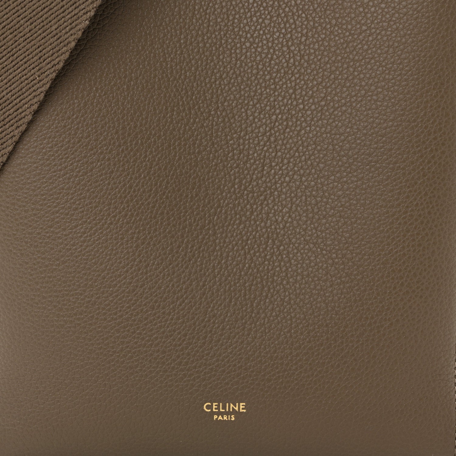 Celine Soft Grained Calfskin Small Sangle Bucket Bag Taupe 8 of 10