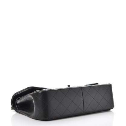 Chanel Lambskin Quilted Jumbo Double Flap So Black 5 of 16