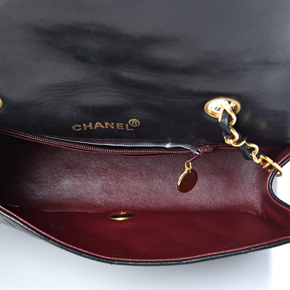Chanel Lambskin Quilted Small Single Flap Black 4 of 16